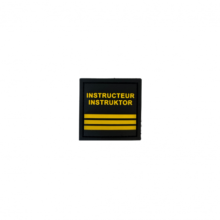 Grades PVC Jaune INSTRUCTEUR/INSTRUKTOR