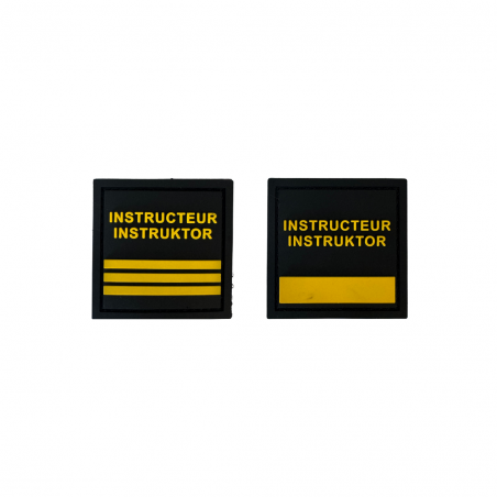 Grades PVC Jaune INSTRUCTEUR/INSTRUKTOR