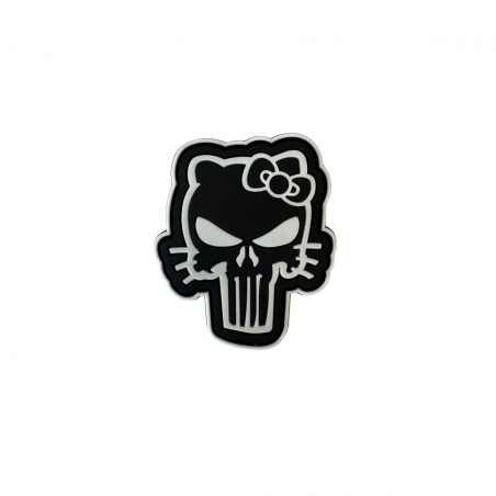 Badge Punisher Hello Kitty