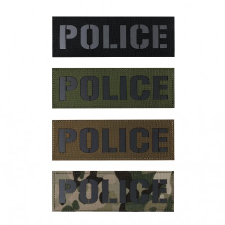 Badges POLICE Reflective - 15x5cm