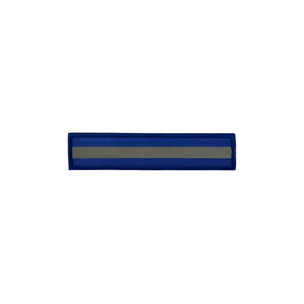 Bande reflective bleue