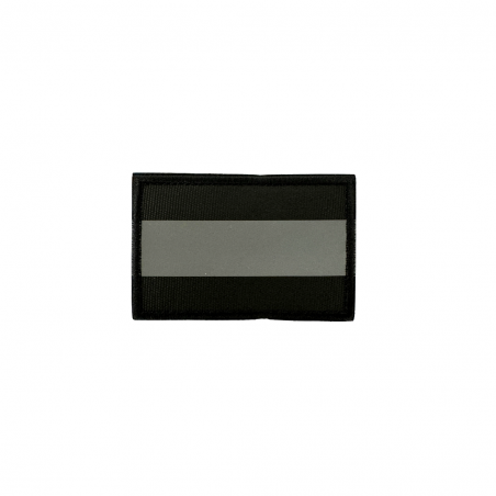 Badge reflective noir