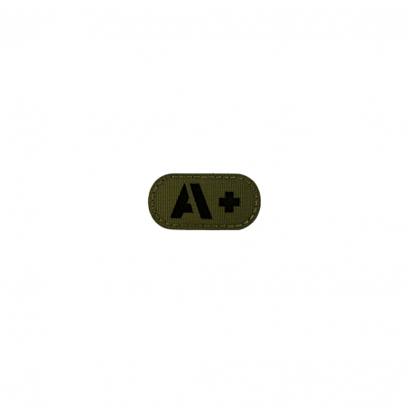 Badge Groupes sanguins olive - IR