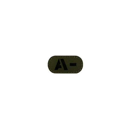 Badge Groupes sanguins olive - IR