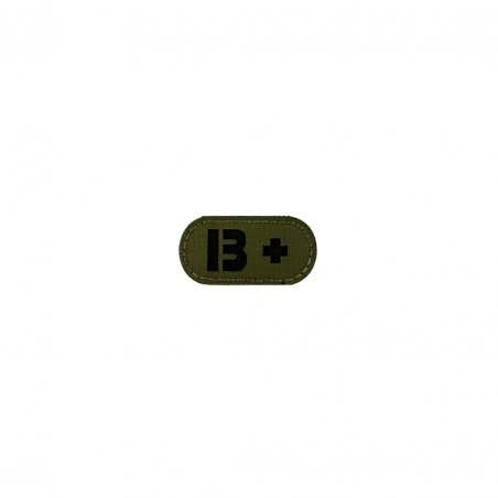 Badge Groupes sanguins olive - IR