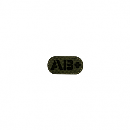 Badge Groupes sanguins olive - IR