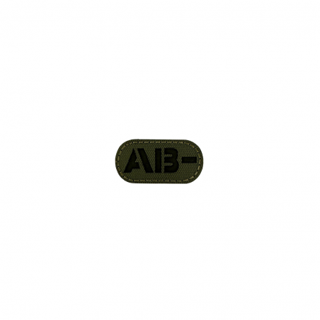 Badge Groupes sanguins olive - IR