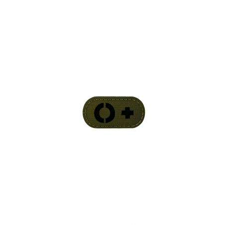 Badge Groupes sanguins olive - IR