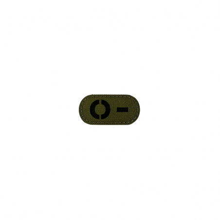 Badge Groupes sanguins olive - IR