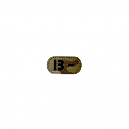 Badge Groupes sanguins camo - IR