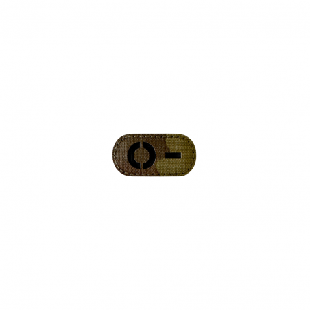 Badge Groupes sanguins camo - IR