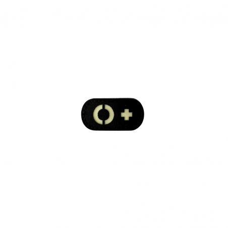 Badge Groupes sanguins noir - IR
