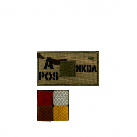 Badge Groupes sanguins NKDA CAMO - IR