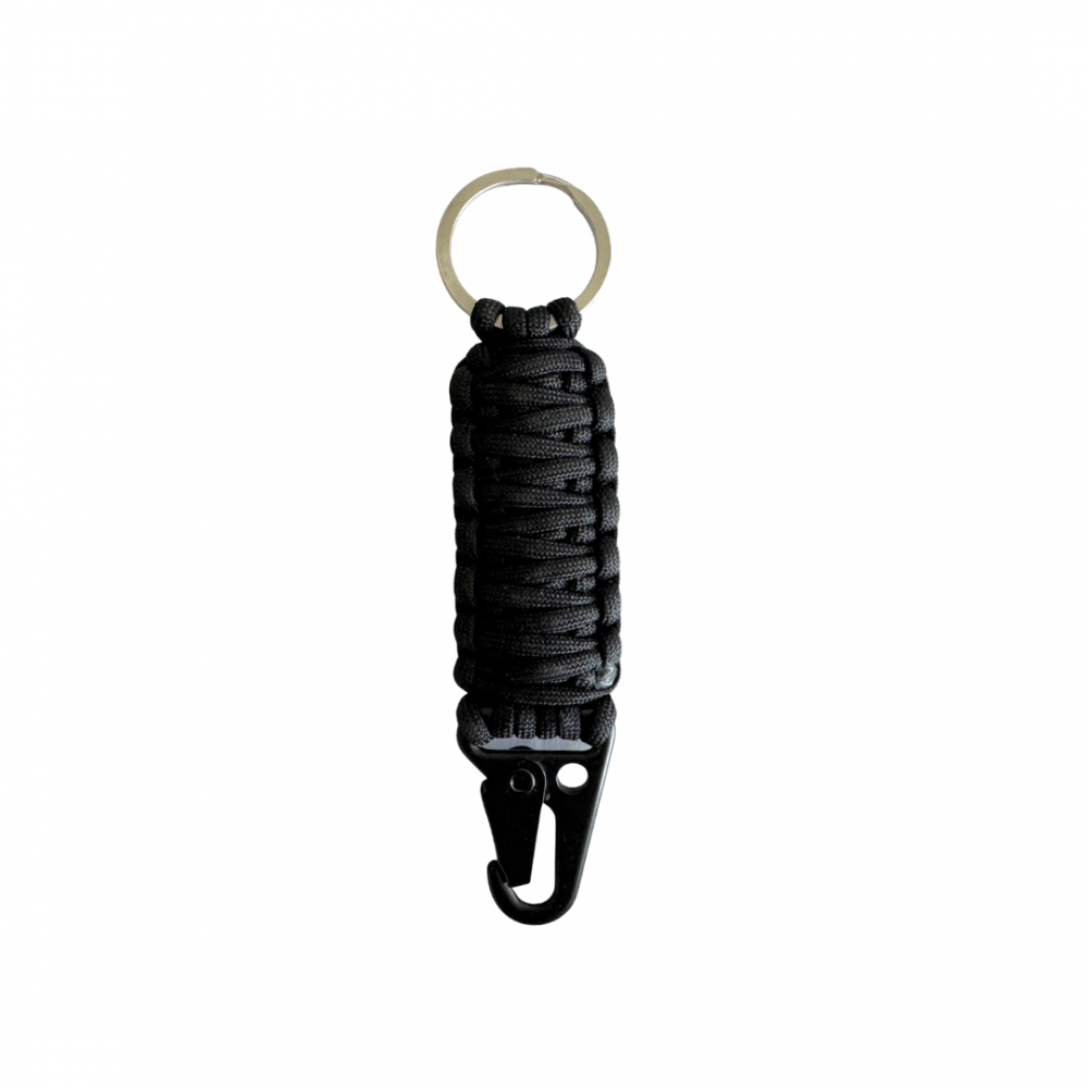 Porte-clés Cobra mousqueton - Noir