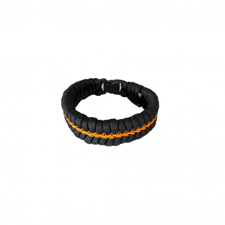 Bracelet en V "Thin Orange Line"