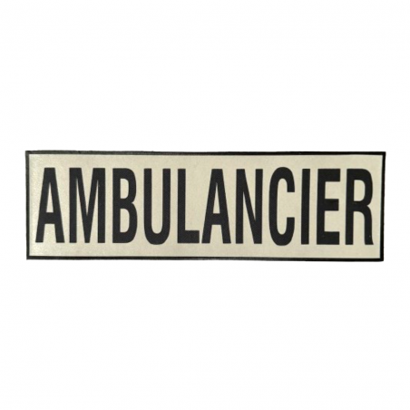 Bande dorsale reflective AMBULANCIER