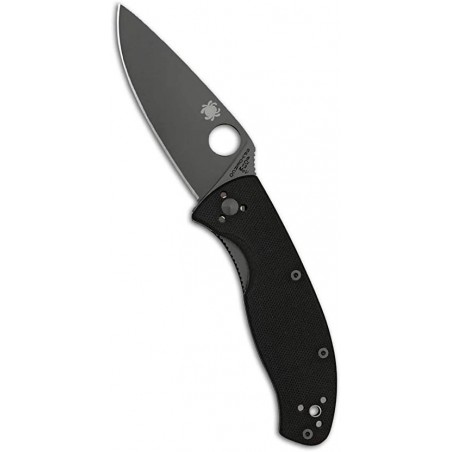 Couteau Spyderco Tenacious G10 Black