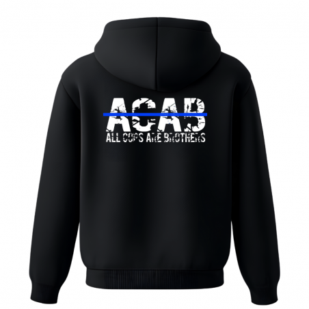 Zipper Hoodie ACAB - All Cops Are Brothers