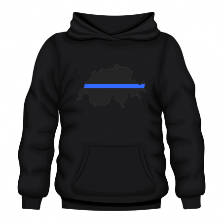 Hoodie Switzerland TBLS Poitrine