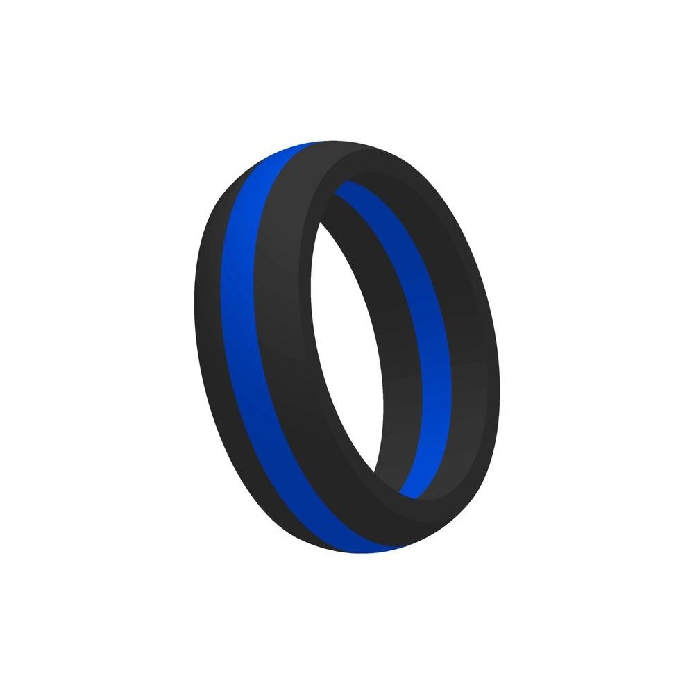 Bague "Thin Blue Line"