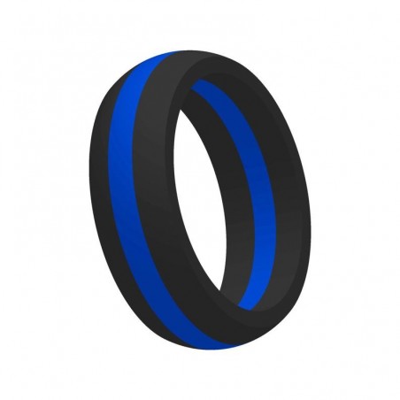 Bague "Thin Blue Line"