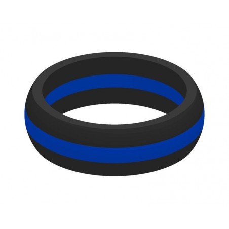 Bague "Thin Blue Line"