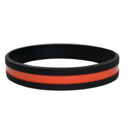 Bracelet Silicone "Thin Red...