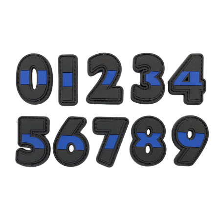 Badge 8 "Thin Blue Line"