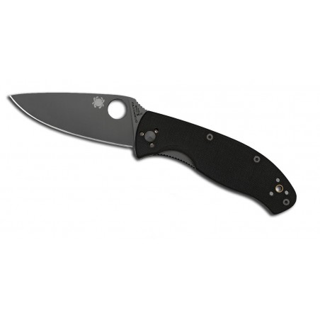 Couteau Spyderco Tenacious G10 Black