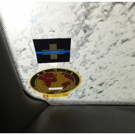 Vignette auto "Thin Blue Line Switzerland"