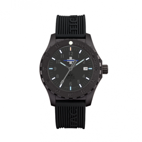 Montre H3-GTLS "Thin Blue Line Switzerland"