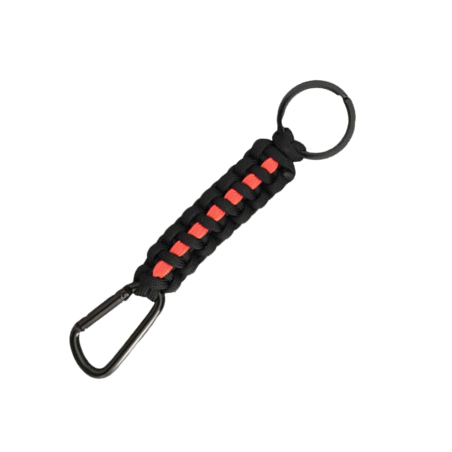 Karabiner Schlüsselanhänger Kobra "Thin Orange Line"