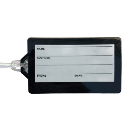 Luggage Tag "Thin Blue Line Switzerland"
