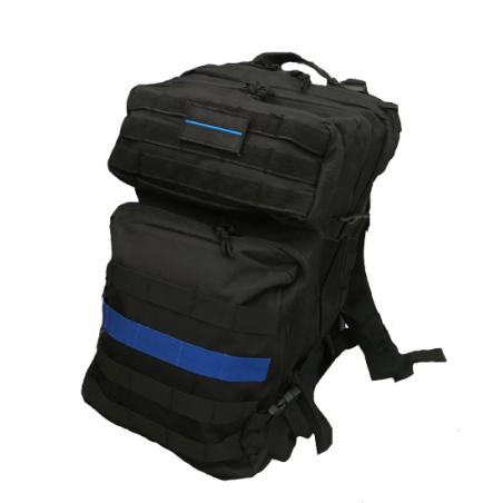 Sac à dos tactique 45L "Thin Blue Line"