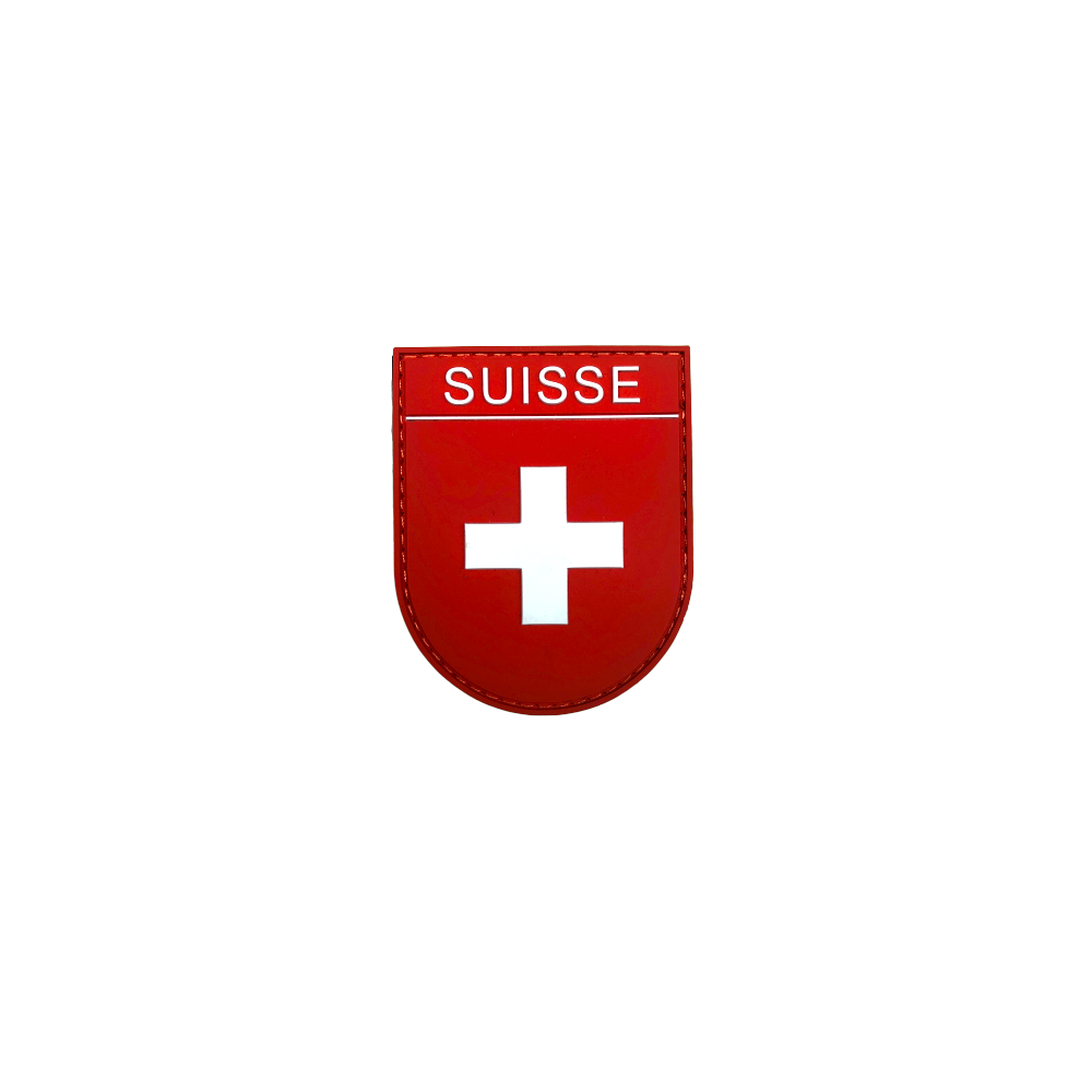 Badge SUISSE - Red