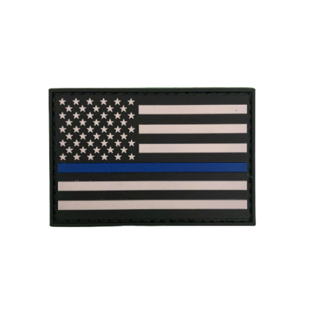 Abzeichen "Thin Blue Line USA"