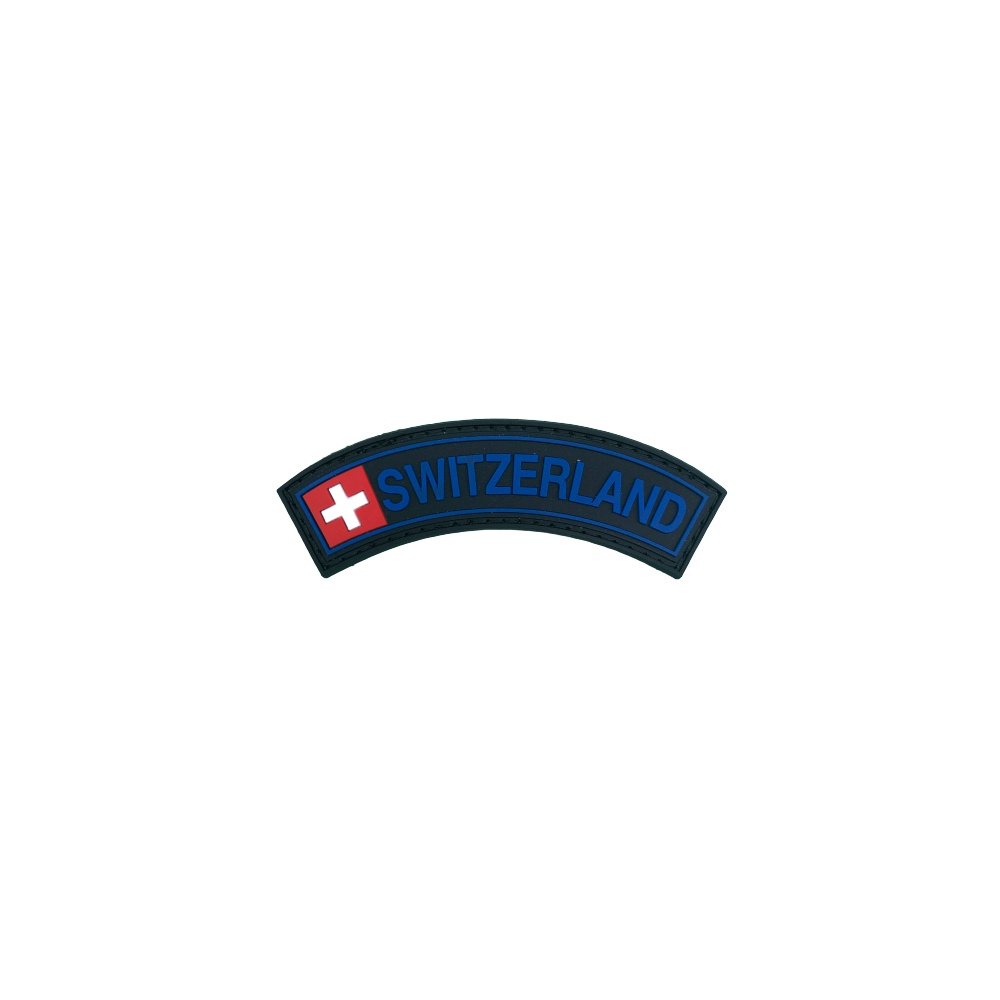 Badge SWITZERLAND - Black &...