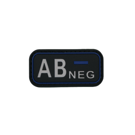 Badge Groupes sanguins "Thin Blue Line"