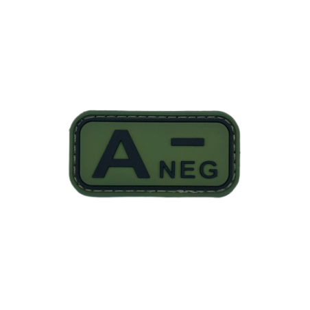 Blutgruppenabzeichen "Olive & Black"