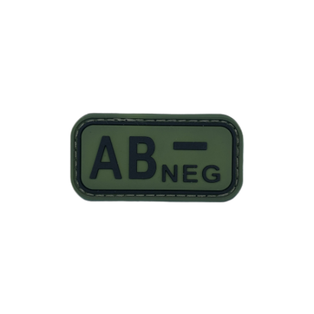 Blutgruppenabzeichen "Olive & Black"